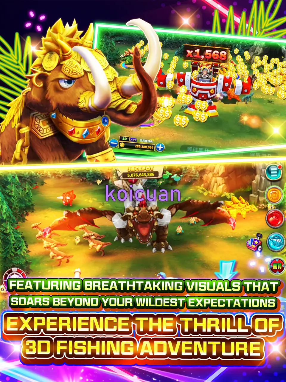 koicuan Tangkapan Layar Resmi APK